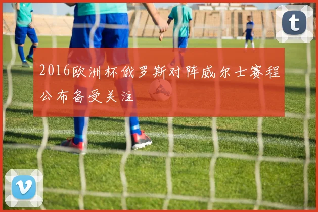2016欧洲杯俄罗斯对阵威尔士赛程公布备受关注